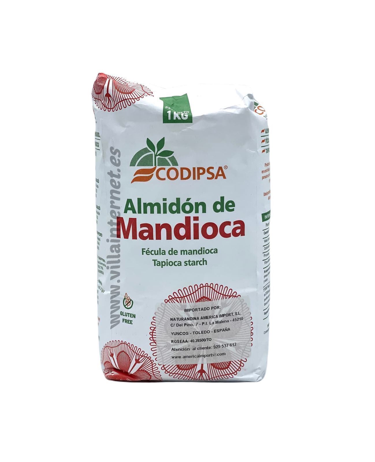 Almidón de mandioca Codipsa 1Kg - Imagen 1