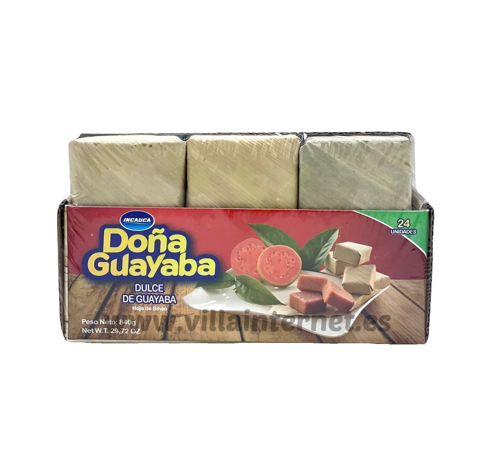 Bocadillo de guayaba en hoja Doña Guayaba 24uds - Imagen 1