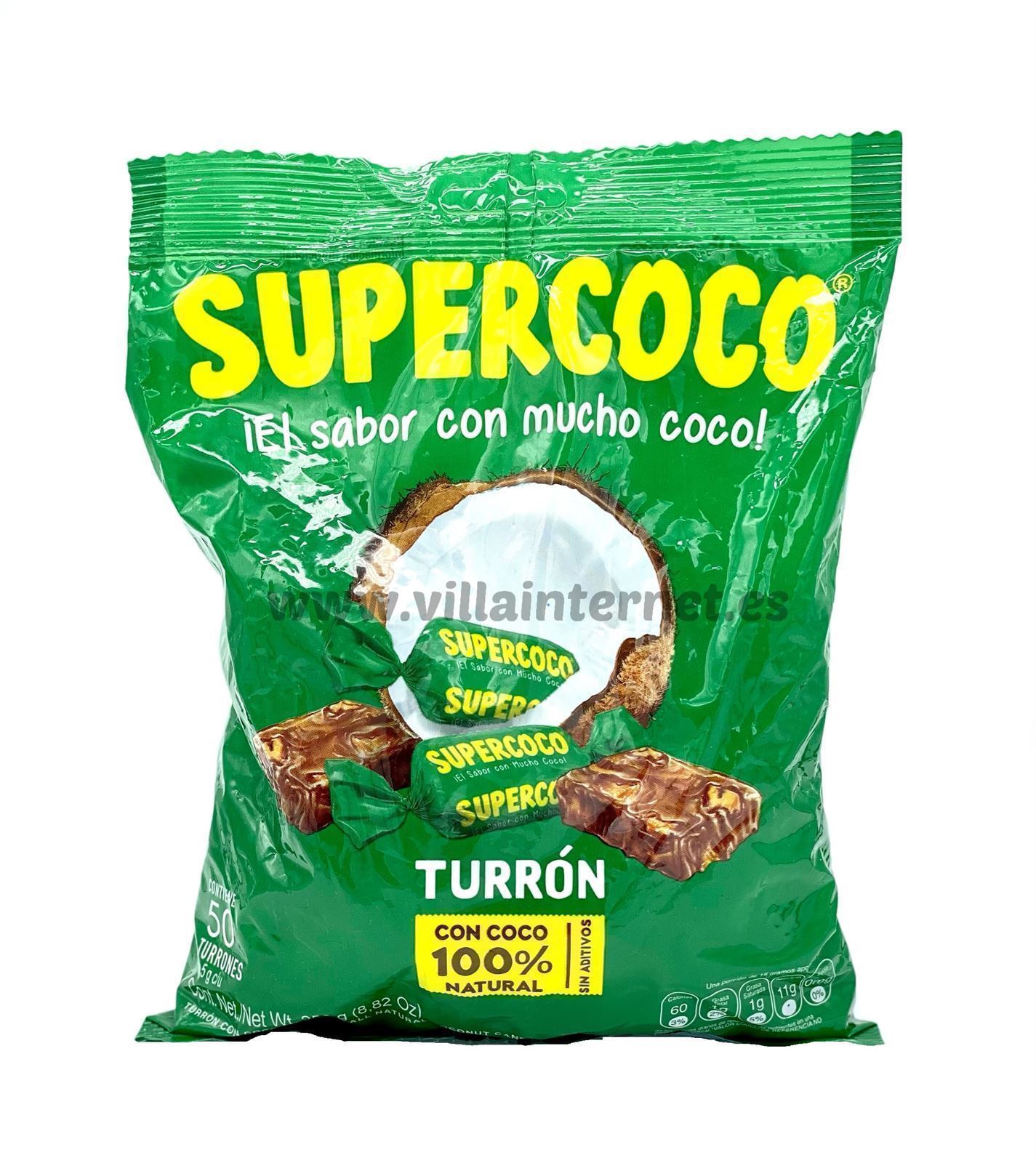 Caramelos Supercoco 50ud. - Imagen 1