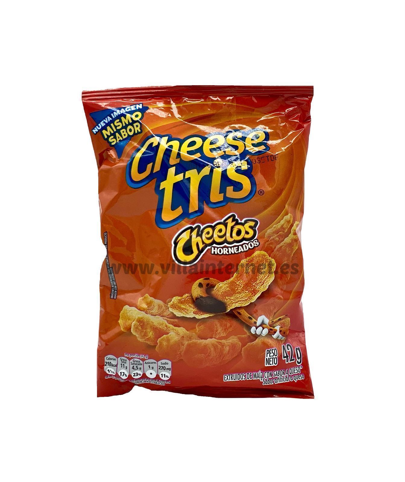 Cheese Tris sabor cheetos horneados 42g - Imagen 1