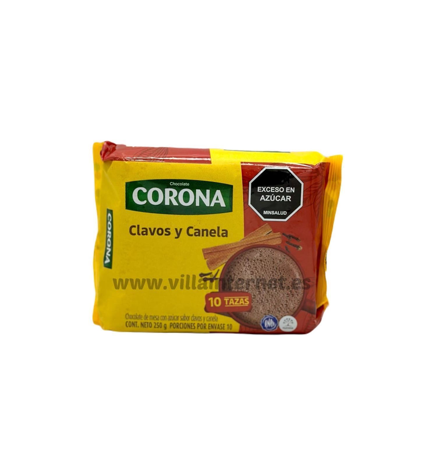 Chocolate de mesa con clavos y canela Corona 250g - Imagen 1