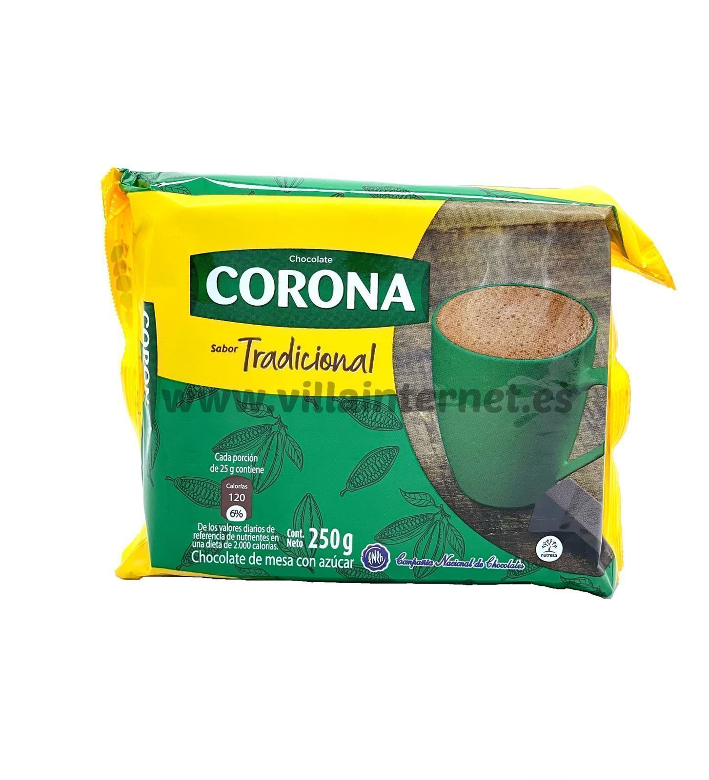 Chocolate de mesa Corona 250g - Imagen 1