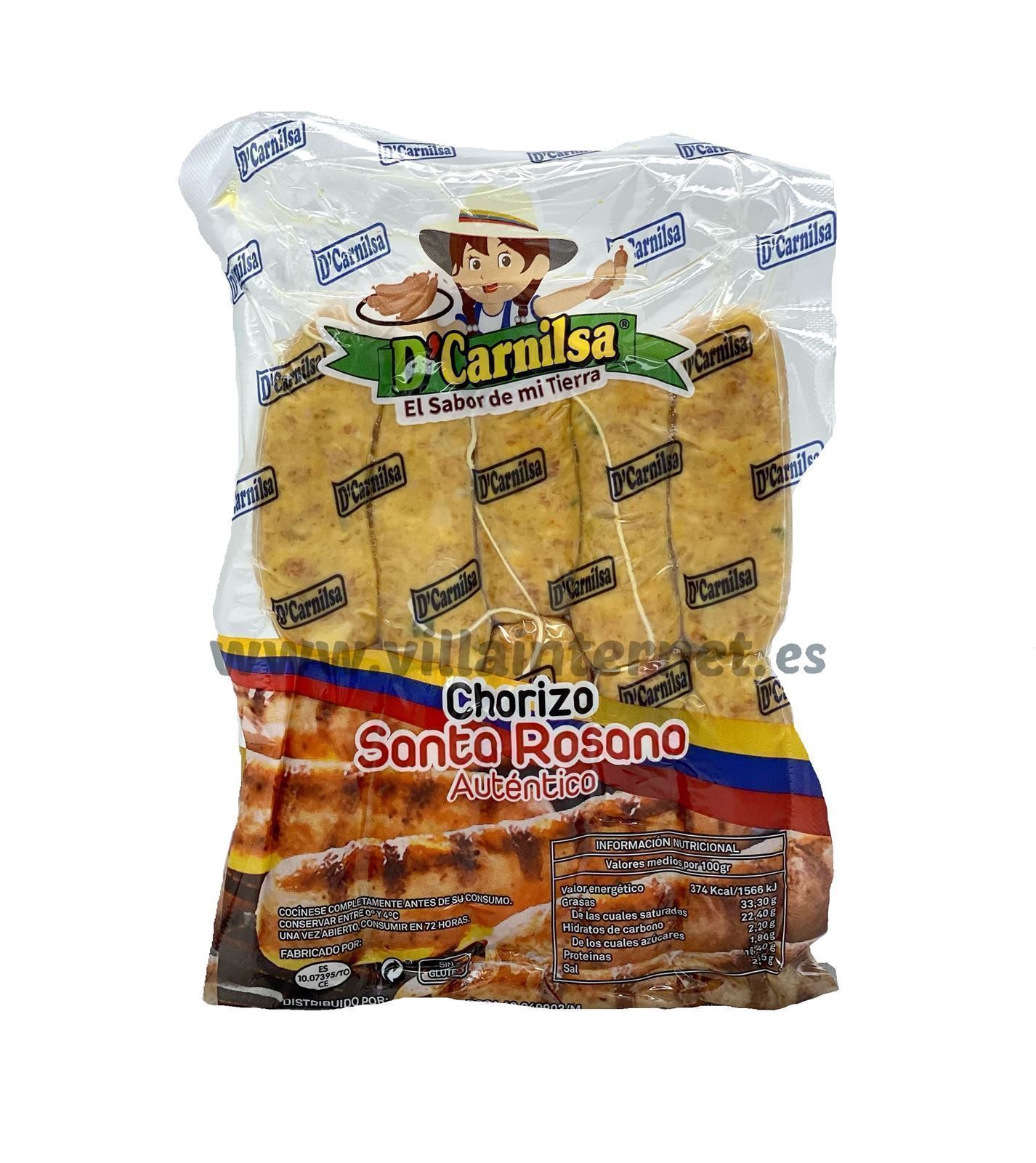 Chorizos Santa Rosano 10uds - Imagen 1