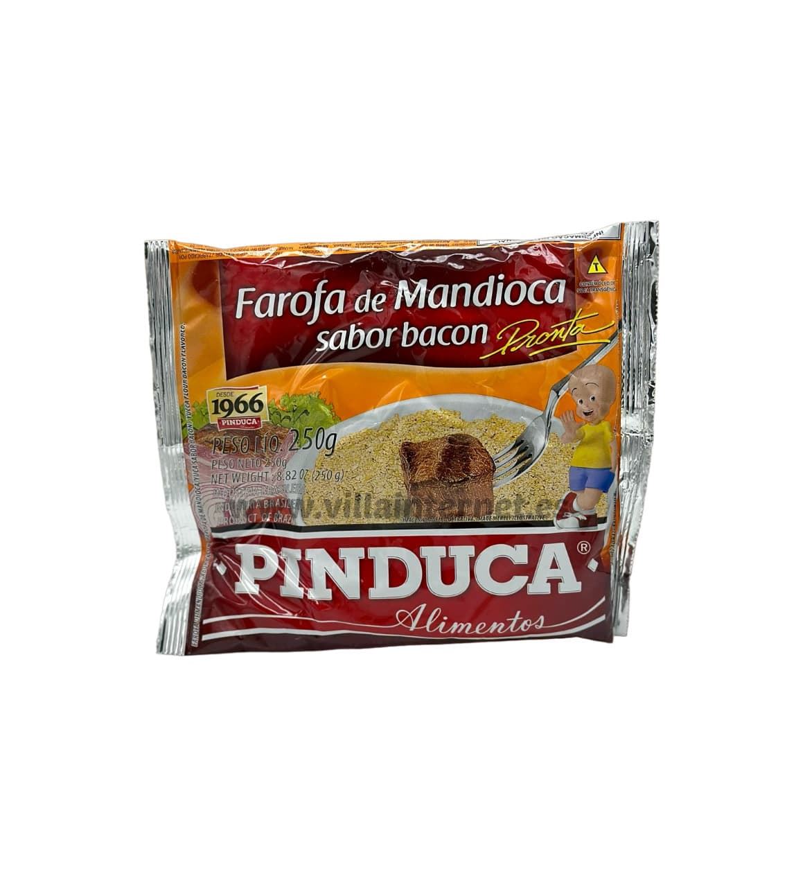 Farofa de mandioca sabor bacon 250g - Imagen 1