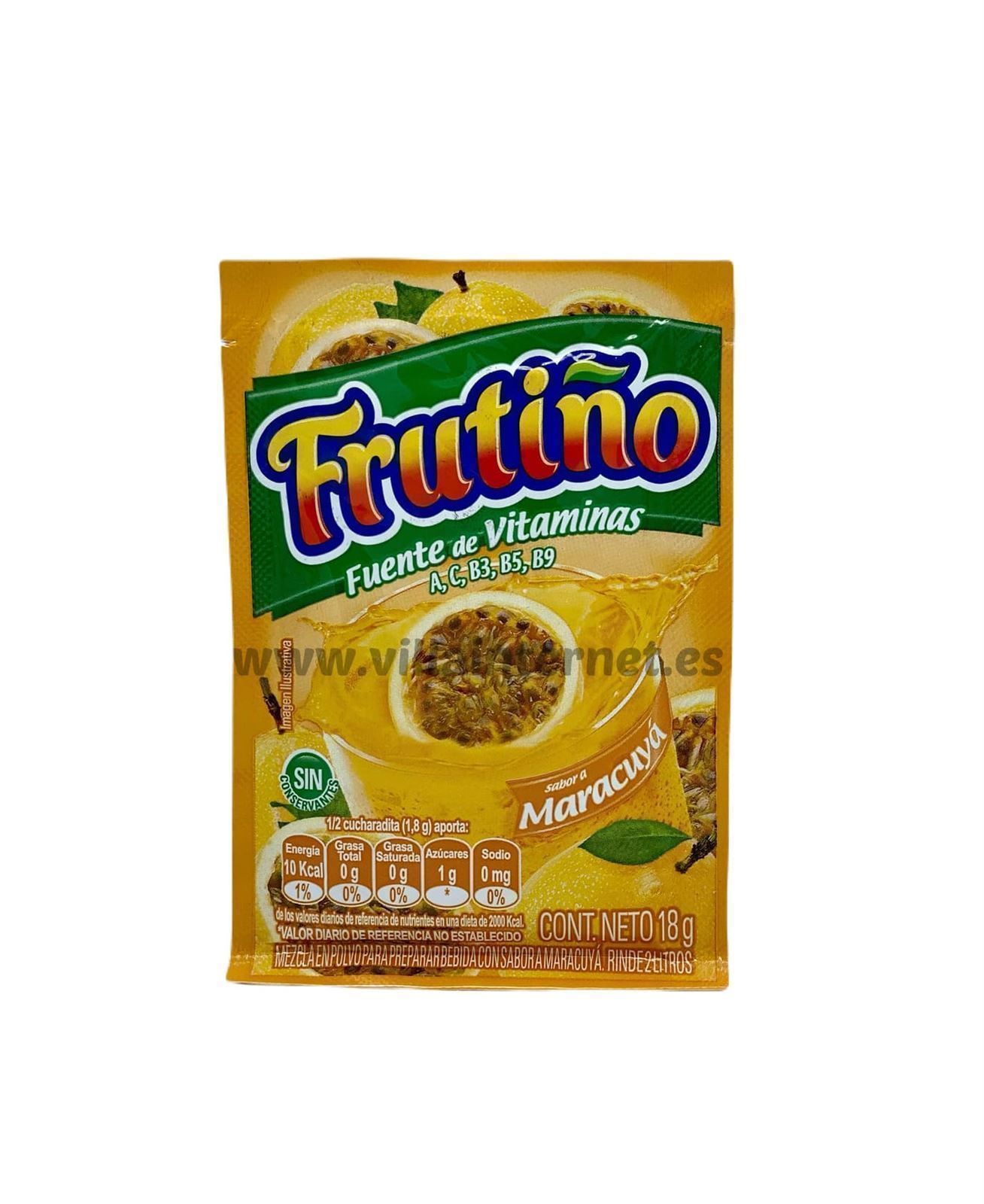 Frutiño instantáneo sabor maracuyá 30g - Imagen 1