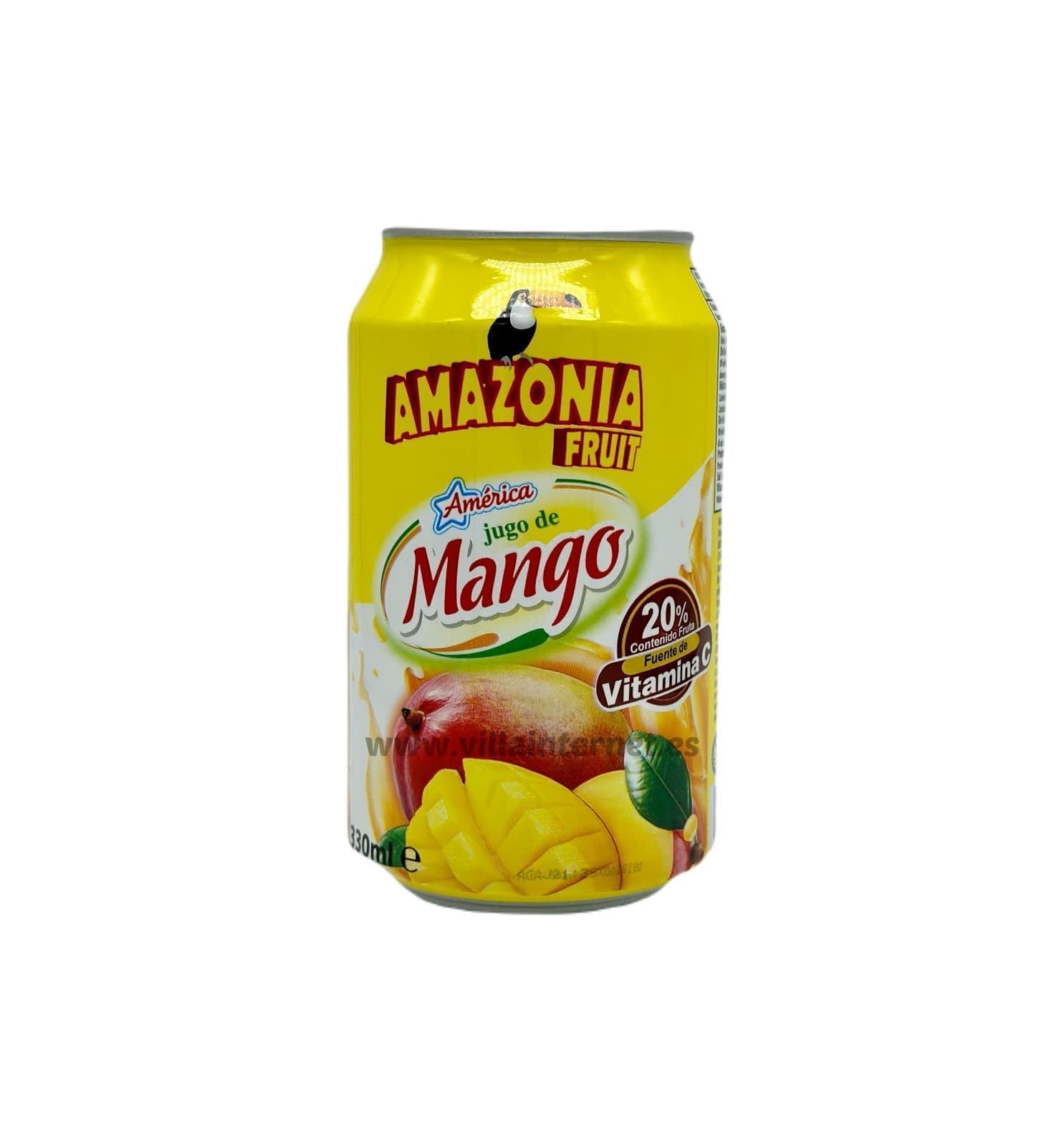 Jugo Amazonia Fruit sabor mango 330ml - Imagen 1