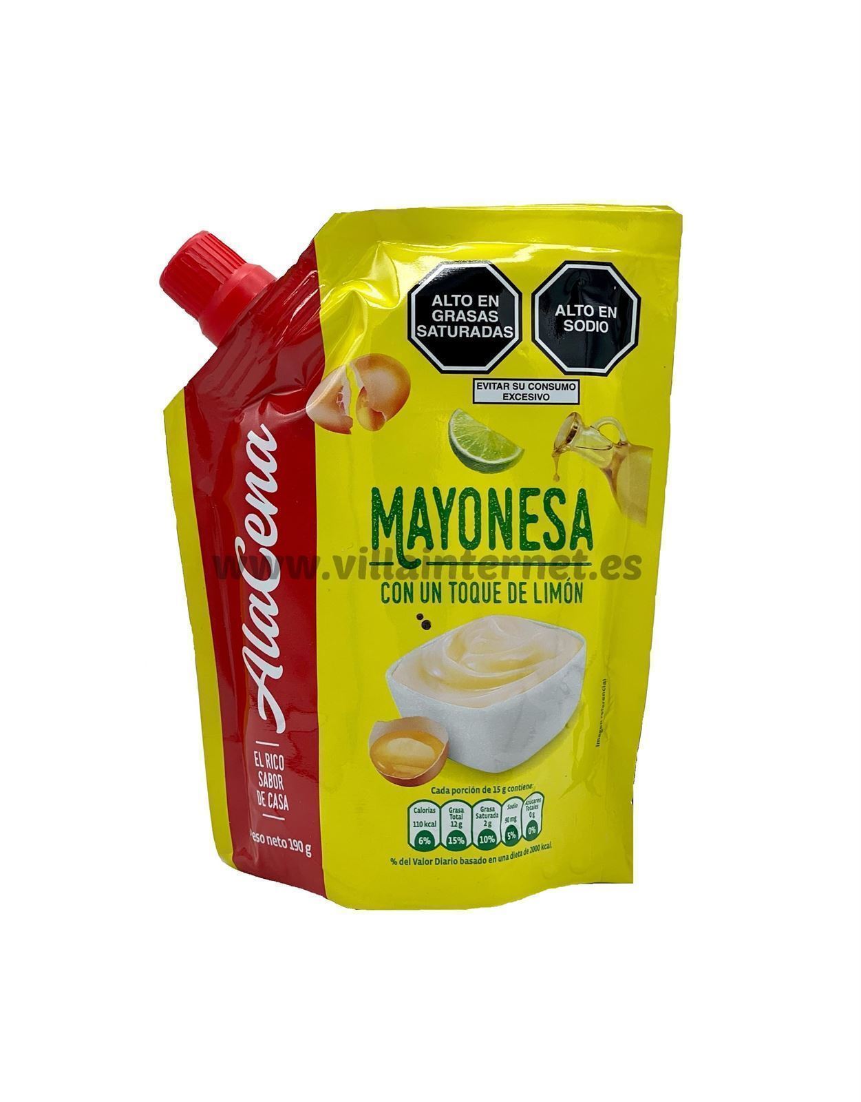 Mayonesa receta casera 190g - Imagen 1