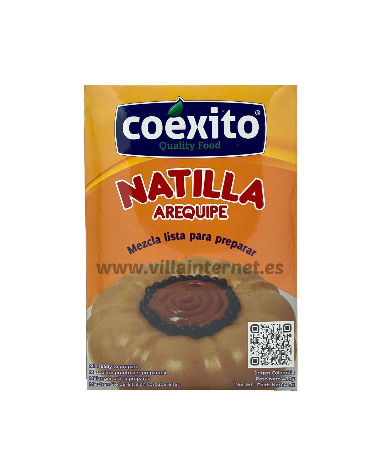 Mezcla para natillas sabor arequipe 400g - Imagen 1