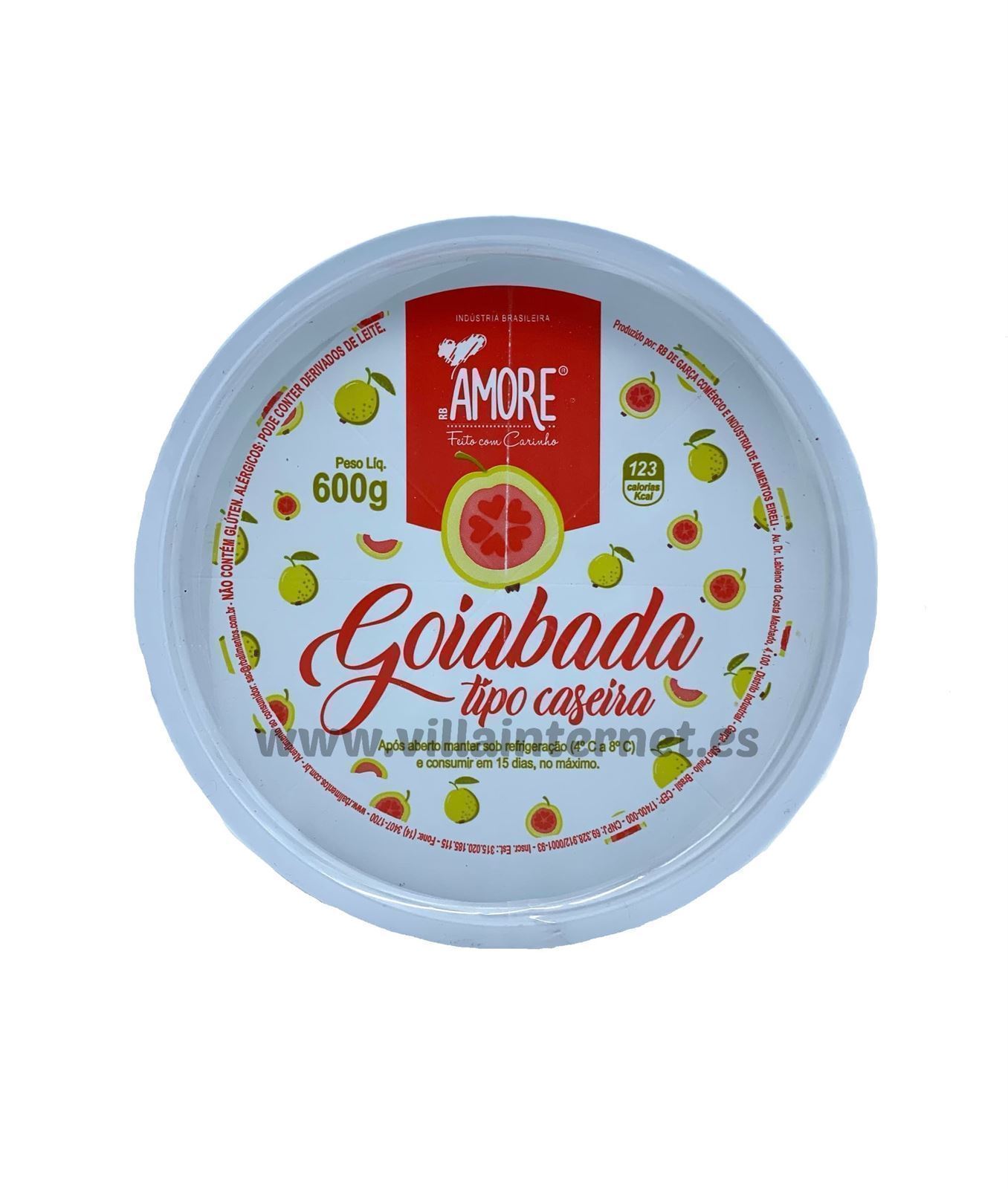 Pasta de guayaba Goiabada 600g - Imagen 1