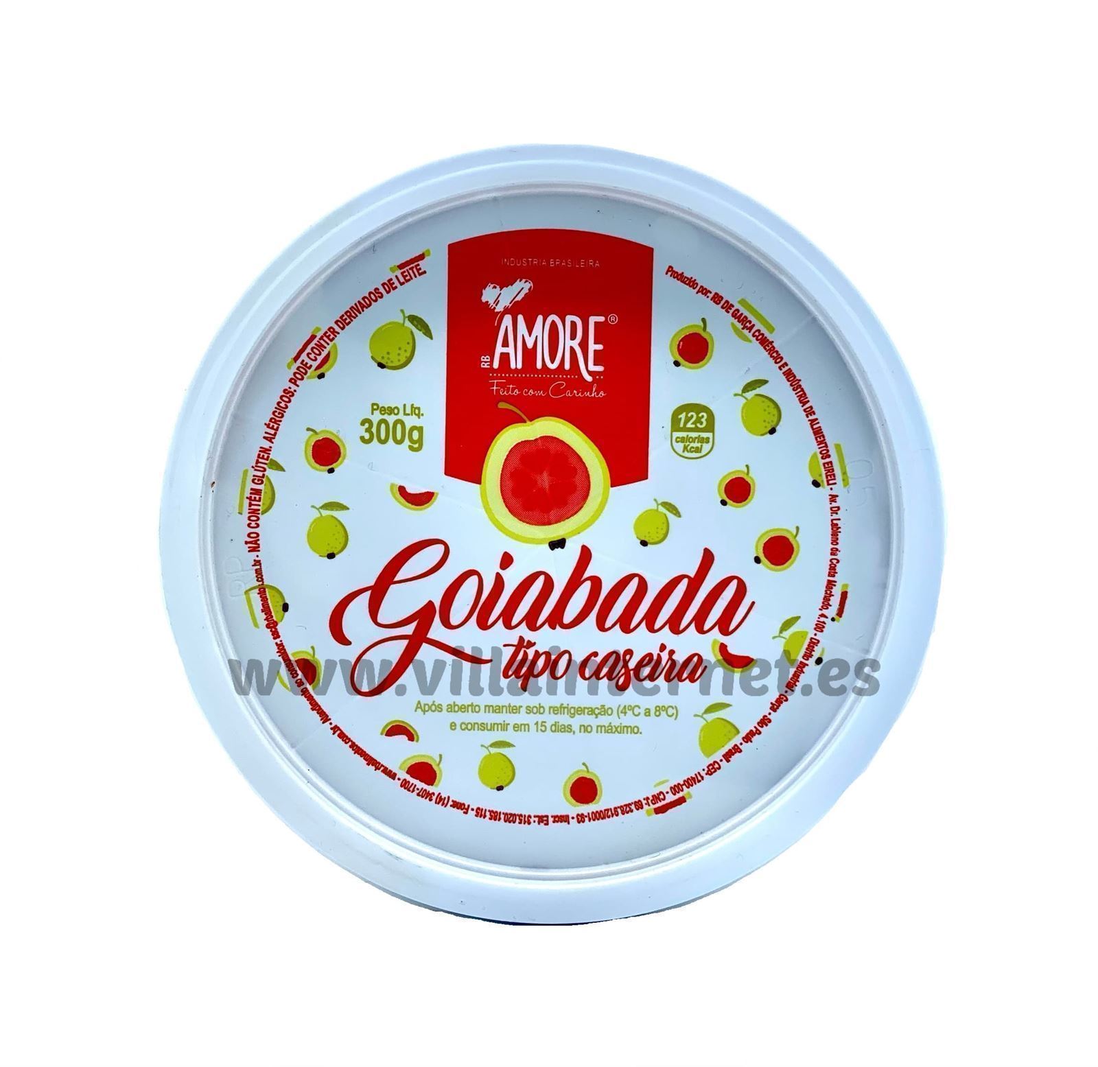 Pasta de guayaba Goiabada Amore 300g - Imagen 1
