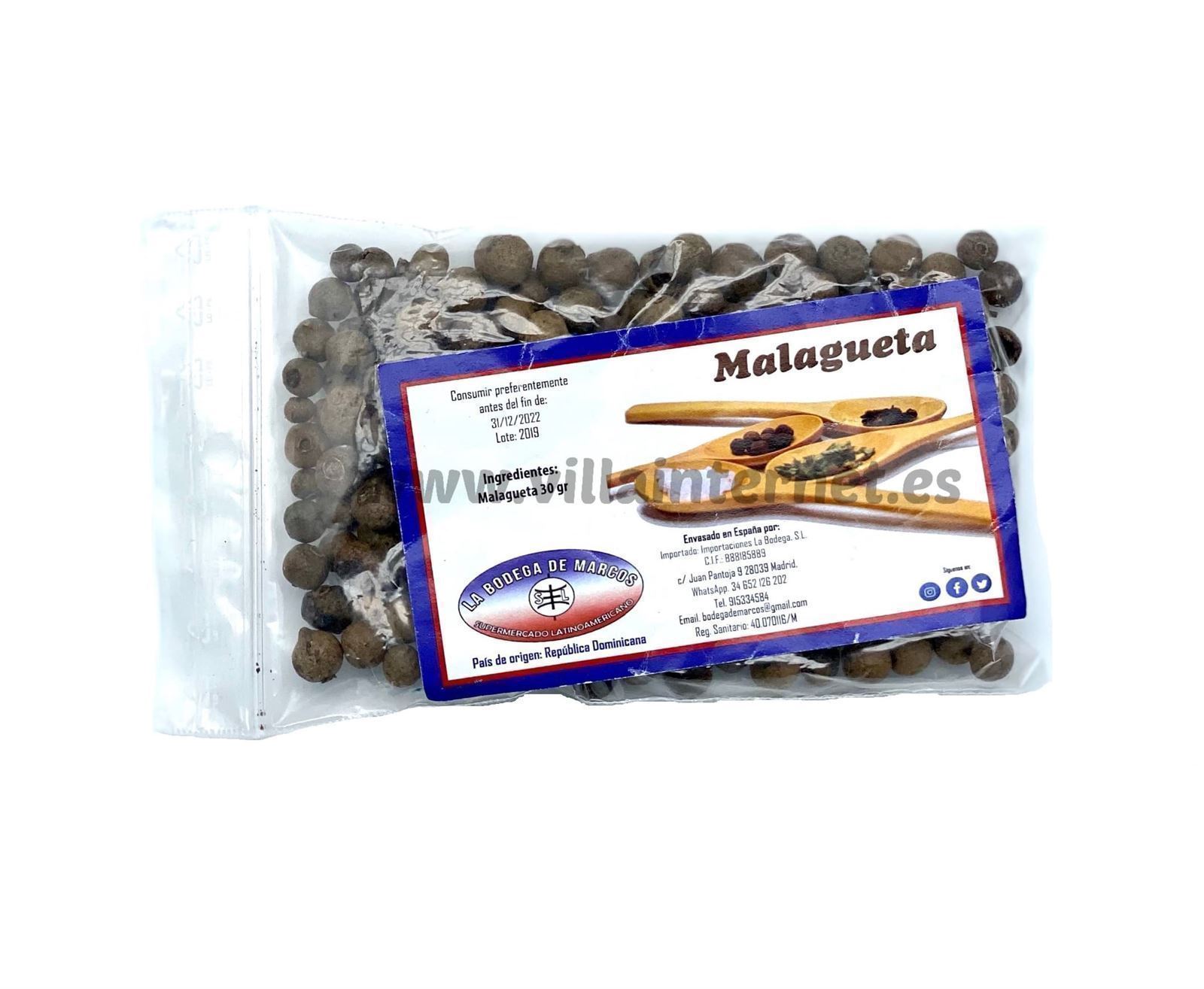Pimienta malagueta 30g - Imagen 1