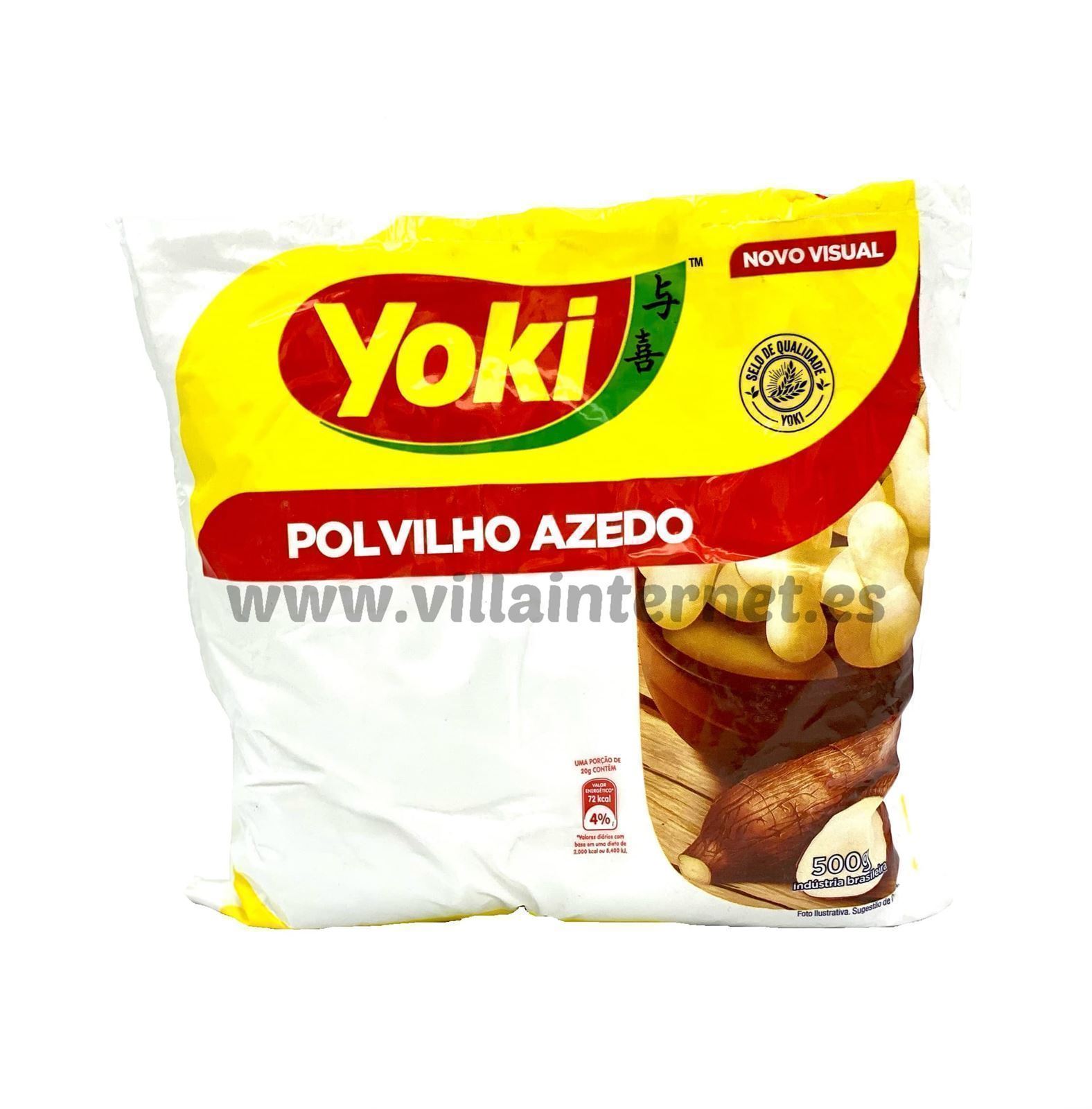 Polvilho azedo Yoki 500g - Imagen 1
