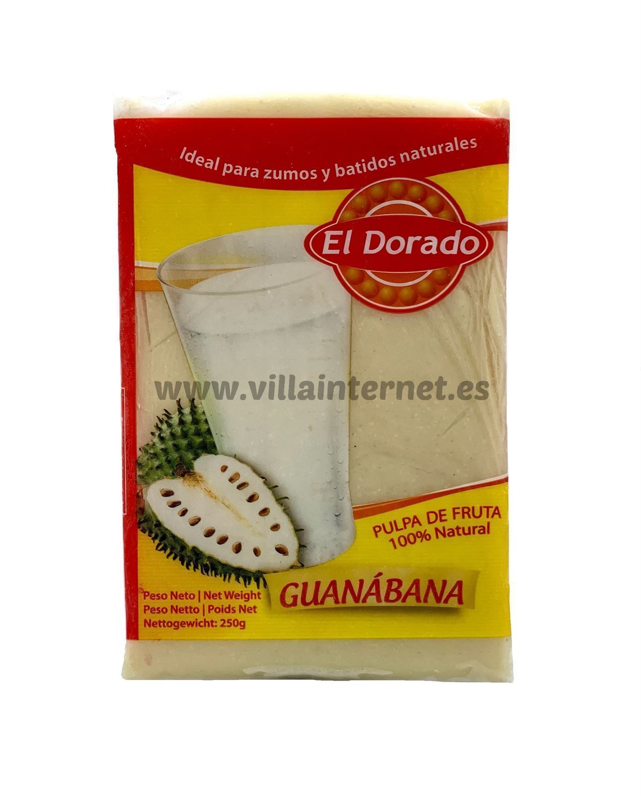 Pulpa de guanábana 250g - Imagen 1
