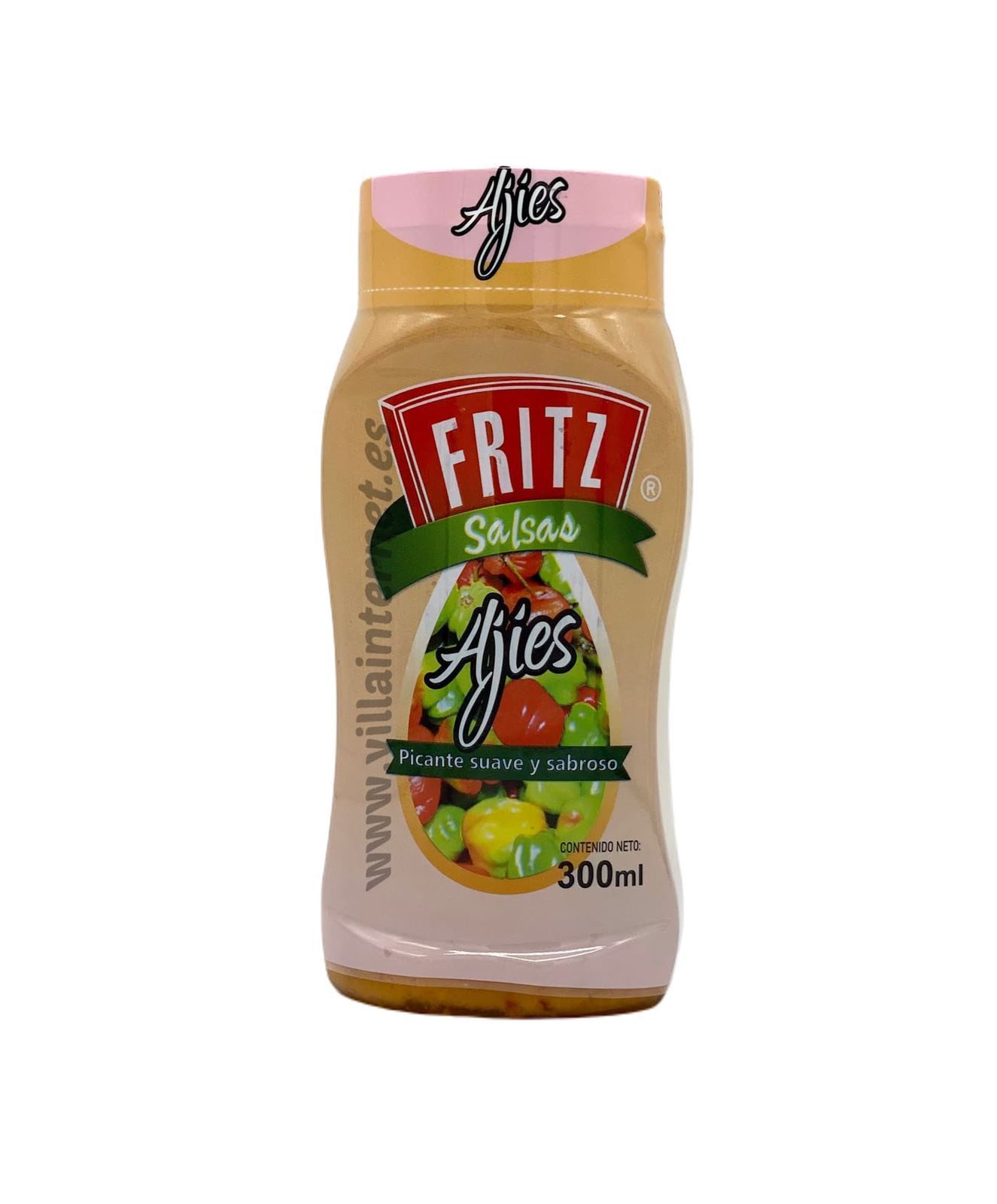 Salsa sabor ajíes Fritz 300ml - Imagen 1