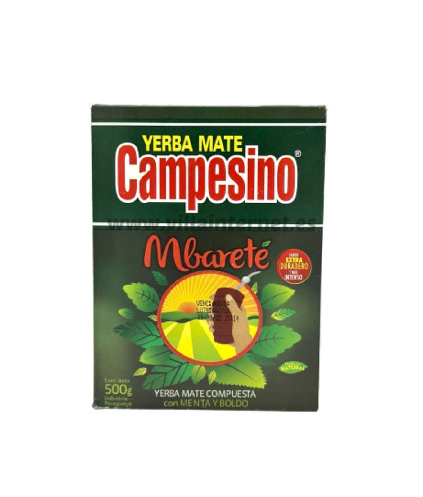 Yerba mate Campesino compuesta mbarete 500g - Imagen 1