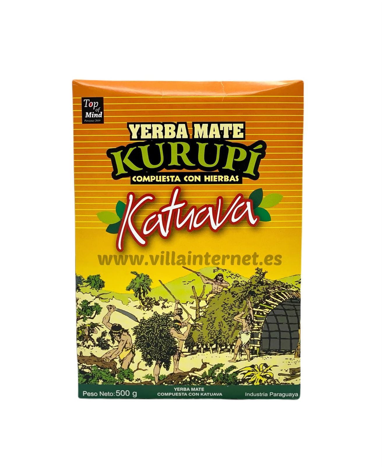 Yerba mate Kurupí compuesta con Katuava 500g - Imagen 1