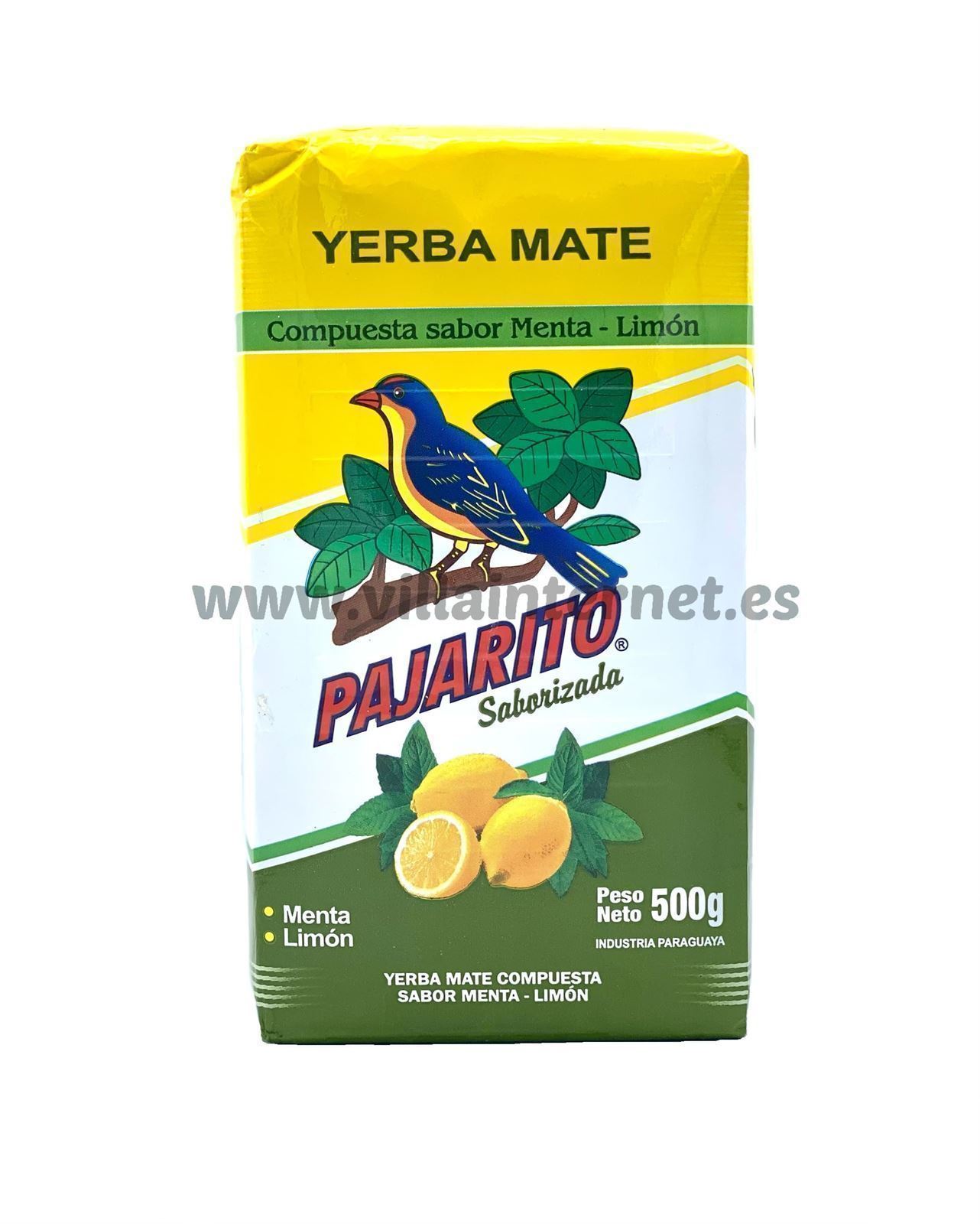 Yerba mate Pajarito menta y limón 500g - Imagen 1